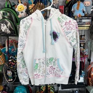 Disney Parks Hoodie Ink and Sketch with Sleeping Beauty Castle on the back